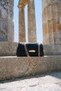 FIORE CONVERTIBLE CROSSBODY BAG - BLACK