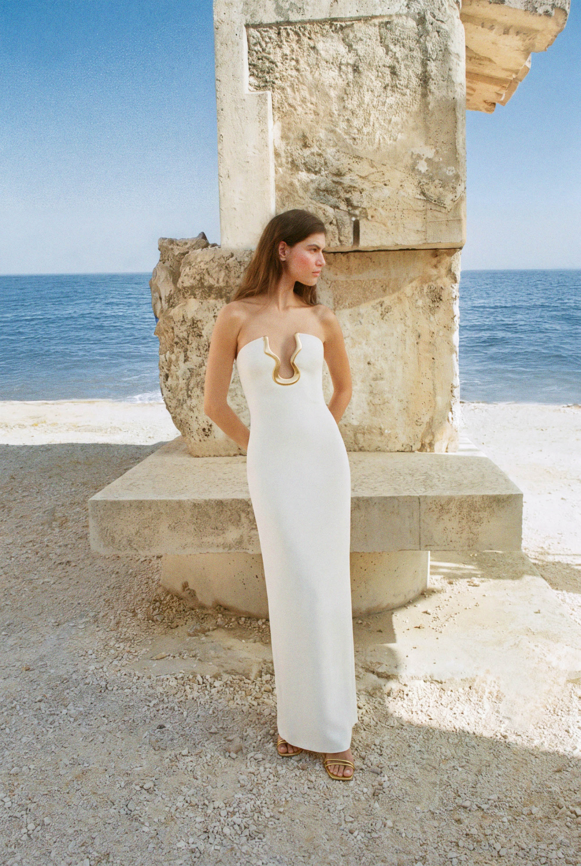 ABRIL GOWN - OFF WHITE