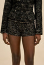 DENNY LOW RISE SHORT - BLACK MULTI