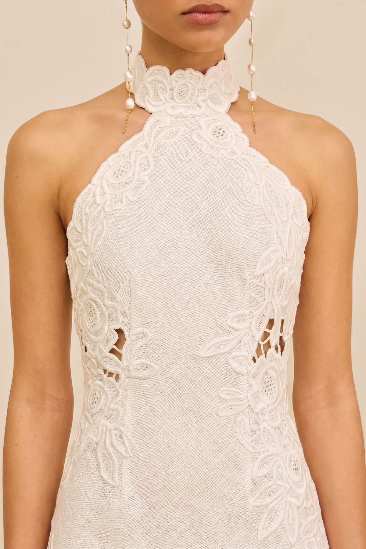 TAMMIE DRESS - OFF WHITE