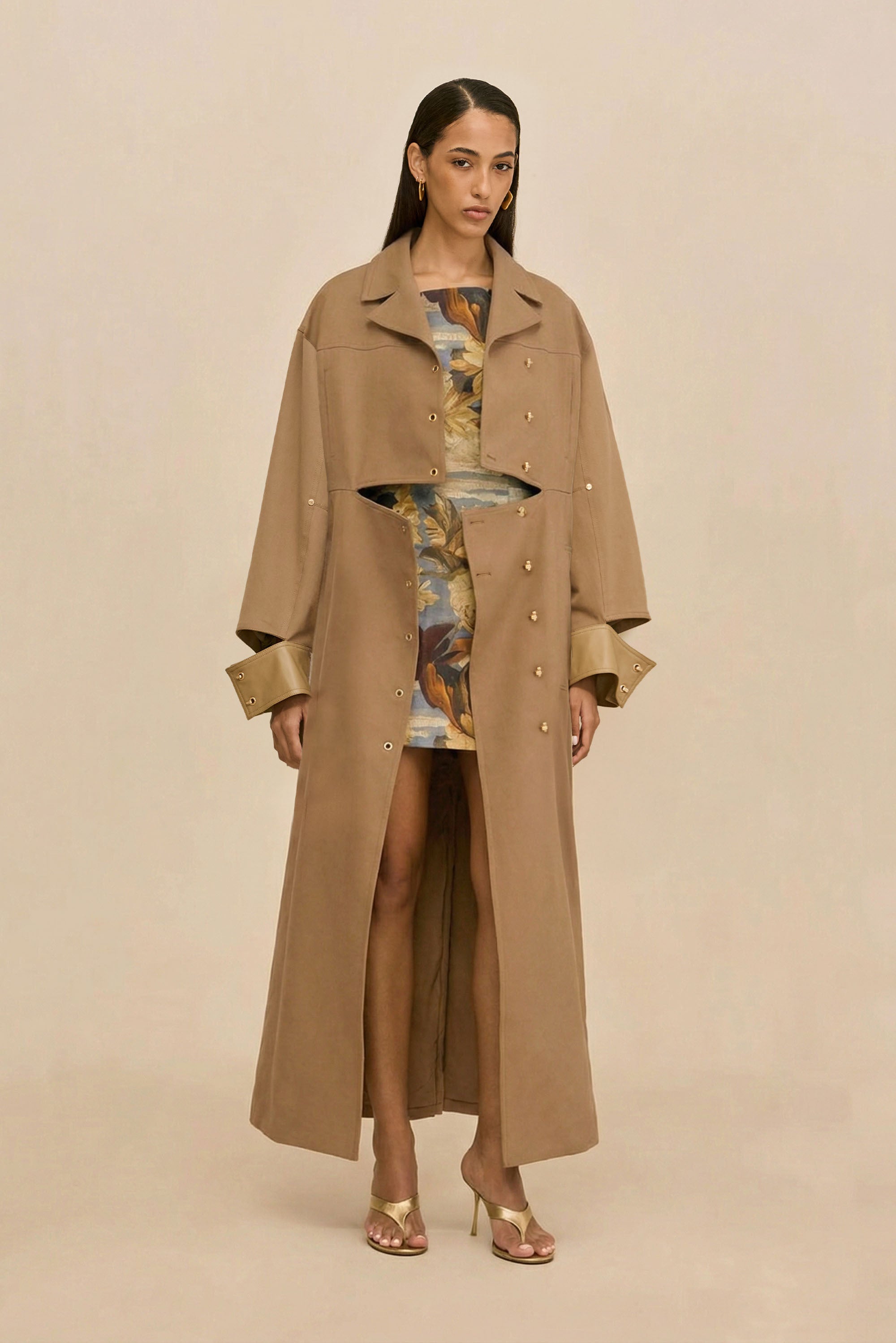 MAGDALENA TRENCH COAT - SESAME – CULT GAIA