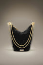 RUE WRISTLET BAG - BLACK