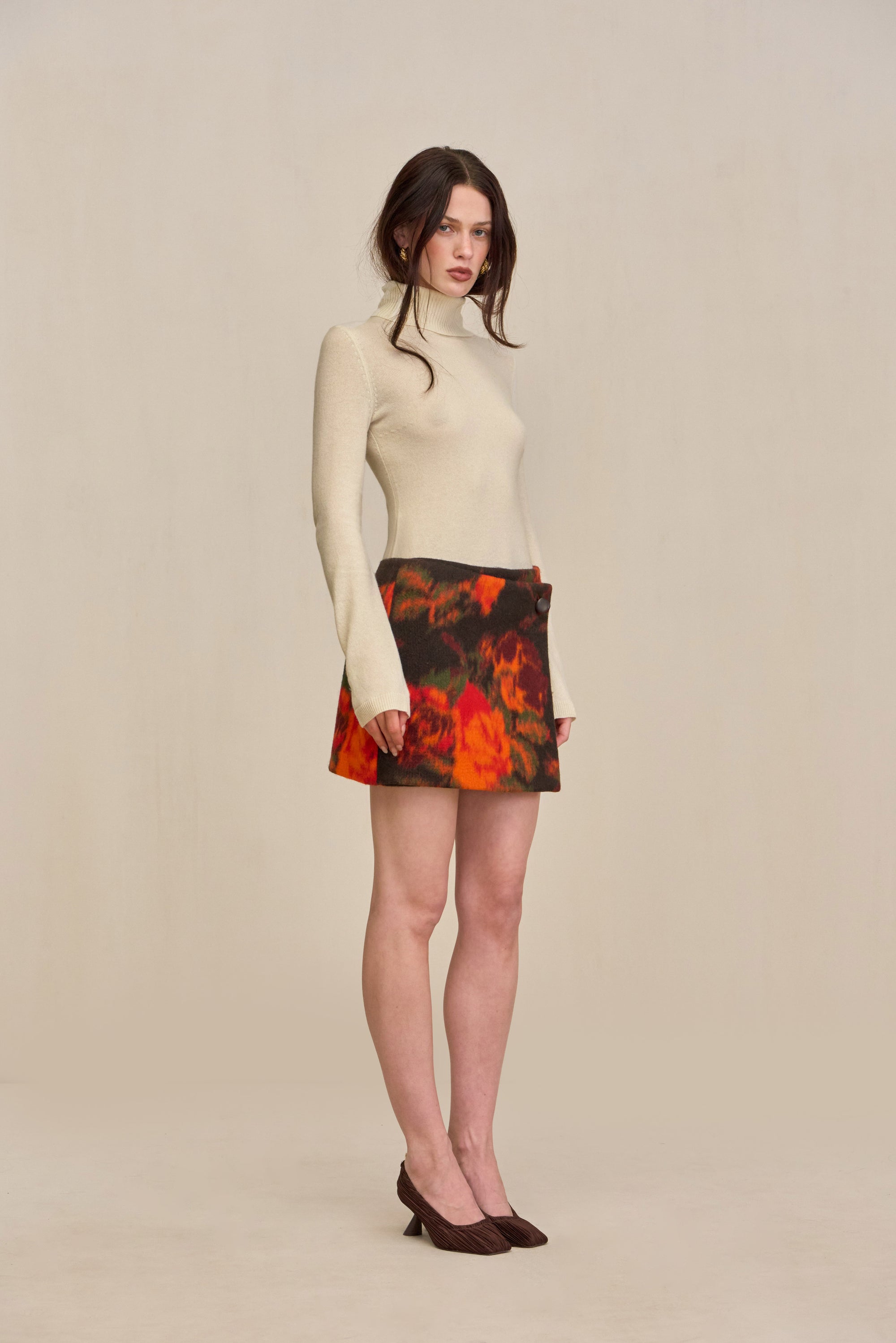 ALICE TOP - LIGHT OATMEAL