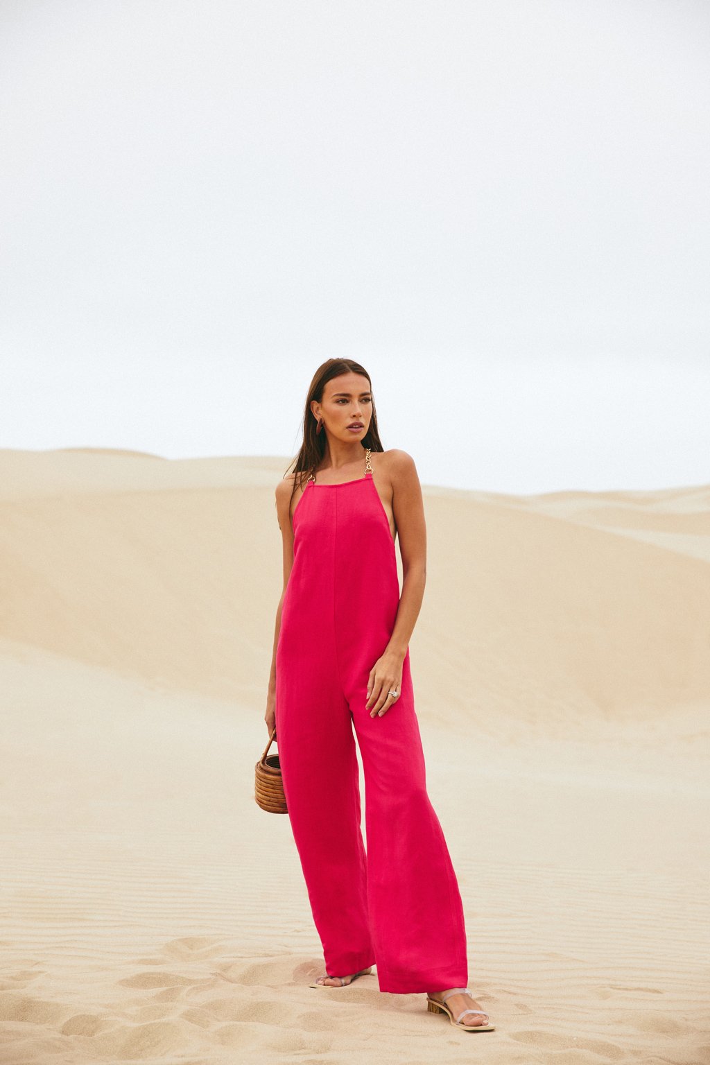 MYLA JUMPSUIT - CAMELLIA