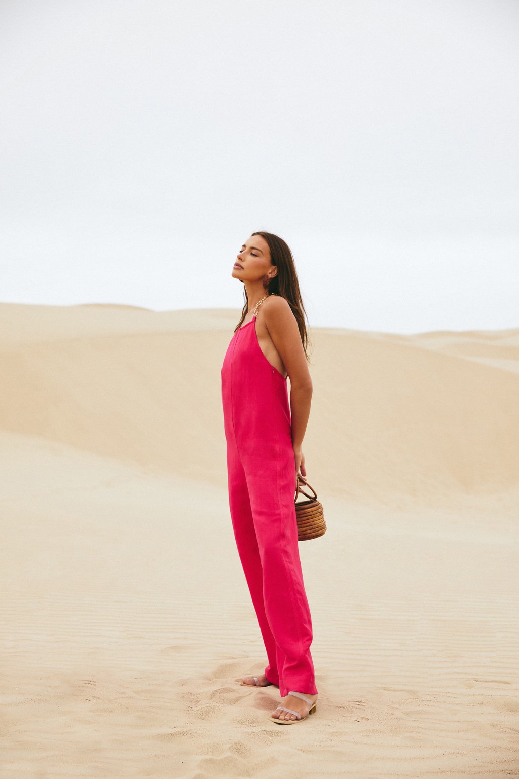 MYLA JUMPSUIT - CAMELLIA