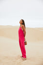 MYLA JUMPSUIT - CAMELLIA