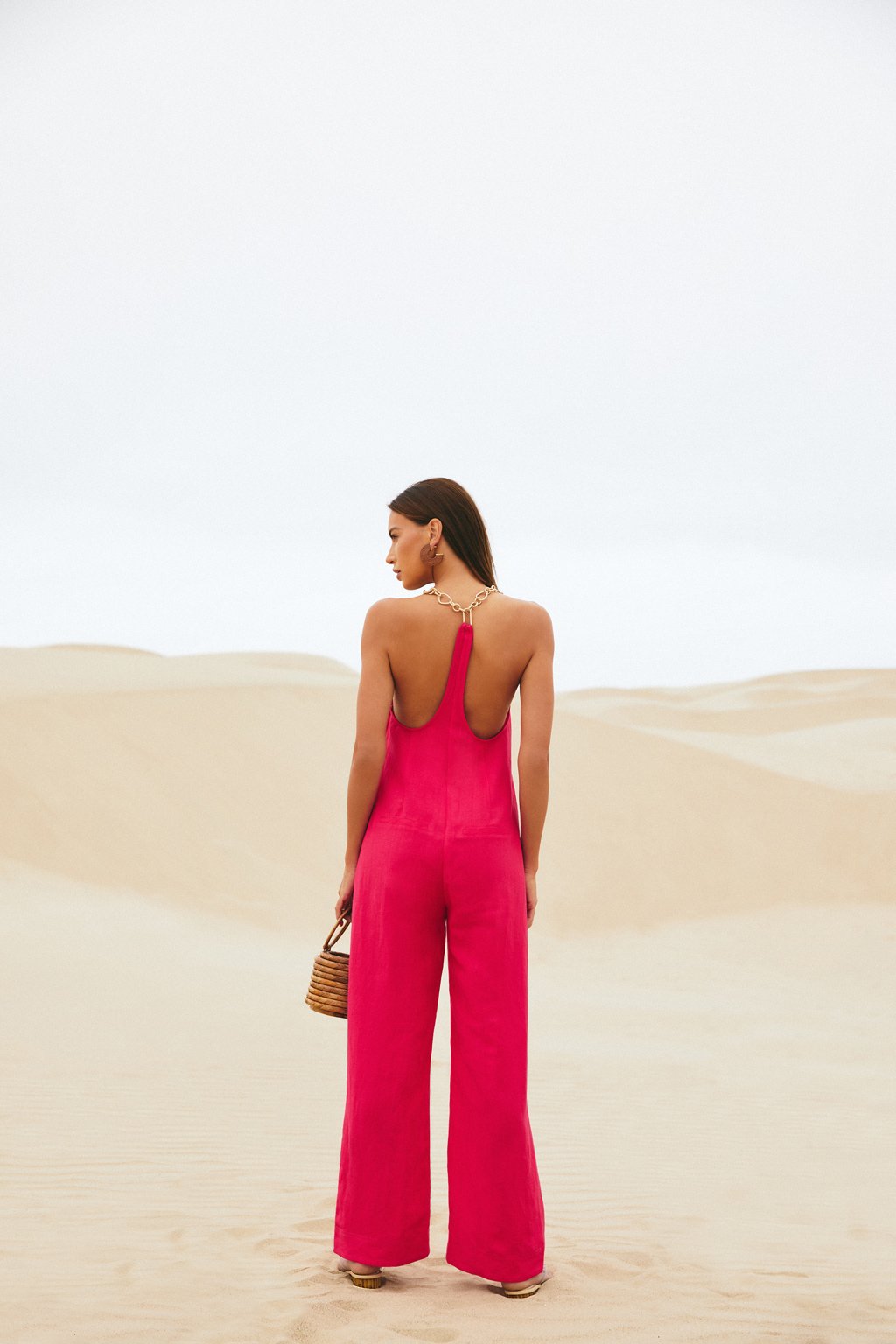 MYLA JUMPSUIT - CAMELLIA