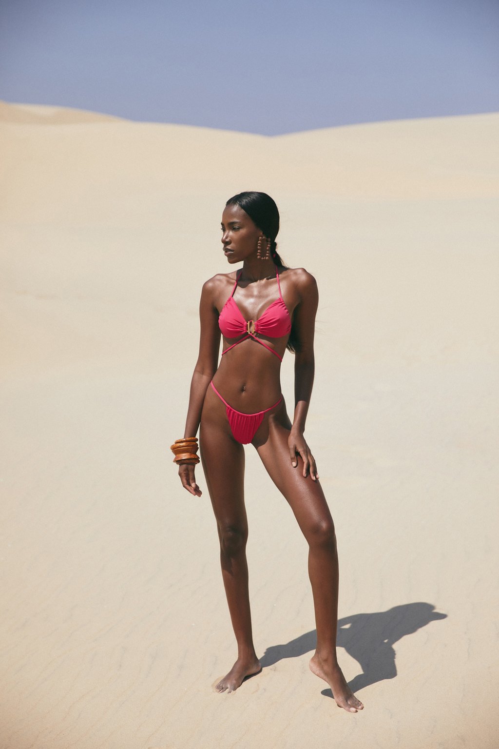 LIZA BIKINI BOTTOM - CAMELLIA