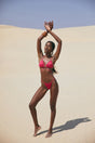 LIZA BIKINI TOP - CAMELLIA