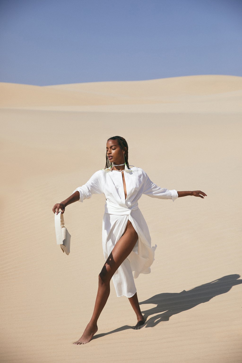 WILLA DRESS - OFF WHITE