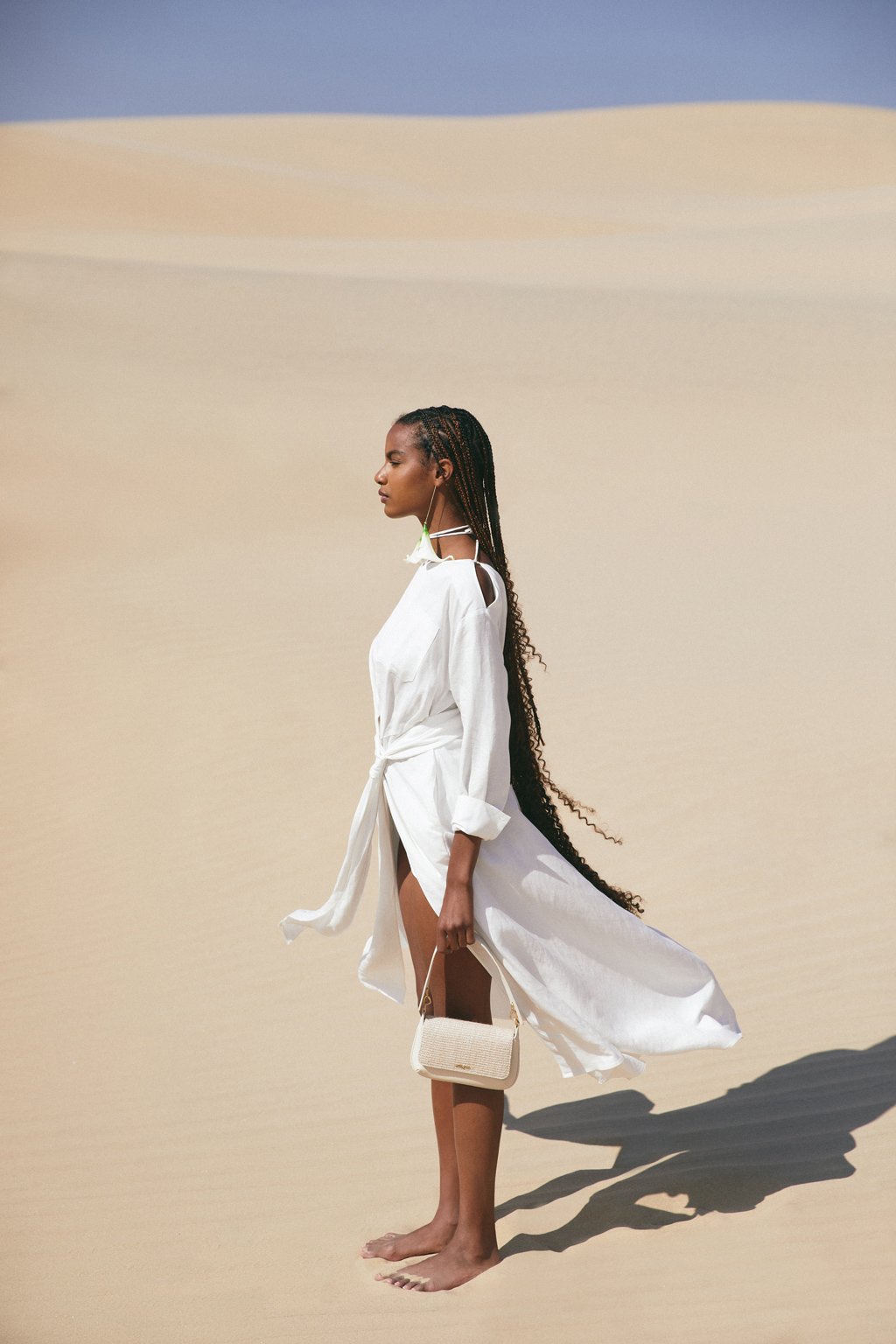 WILLA DRESS - OFF WHITE