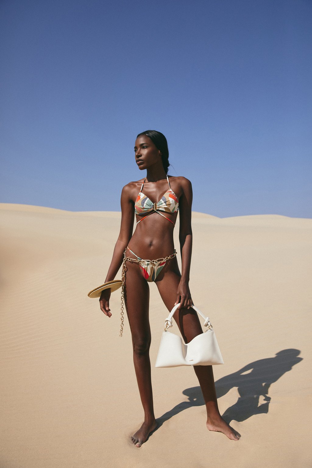 LIZA BIKINI BOTTOM - LIGHT LAVA