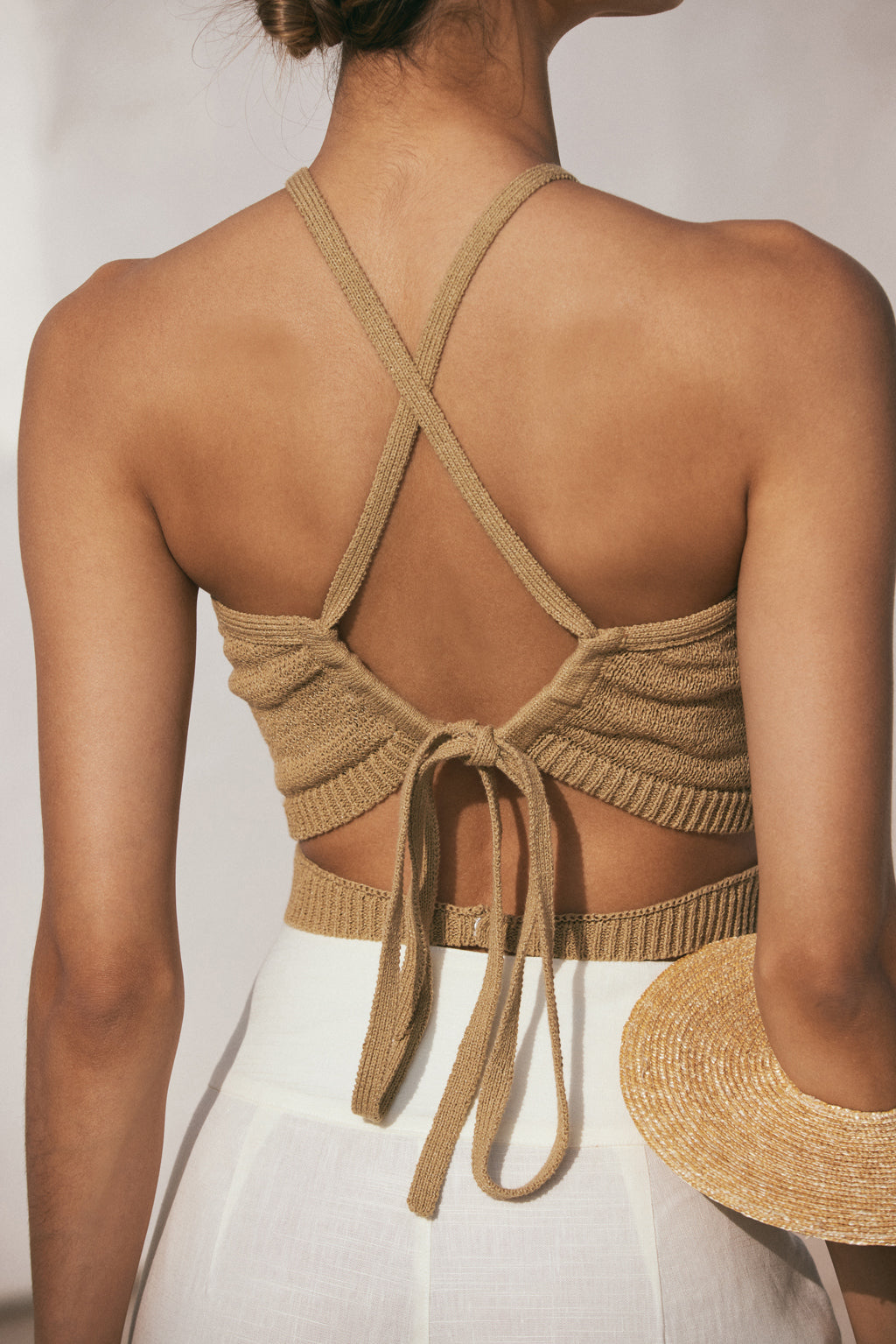 NAN KNIT TOP - WICKER