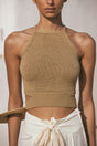 NAN KNIT TOP - WICKER