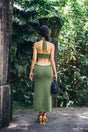 CAMERON KNIT DRESS - OLIVE