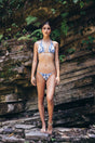 AMBERAE BIKINI TOP - PAINTED TENDRIL
