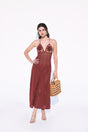 MERCEDES CROCHET DRESS - CACAO