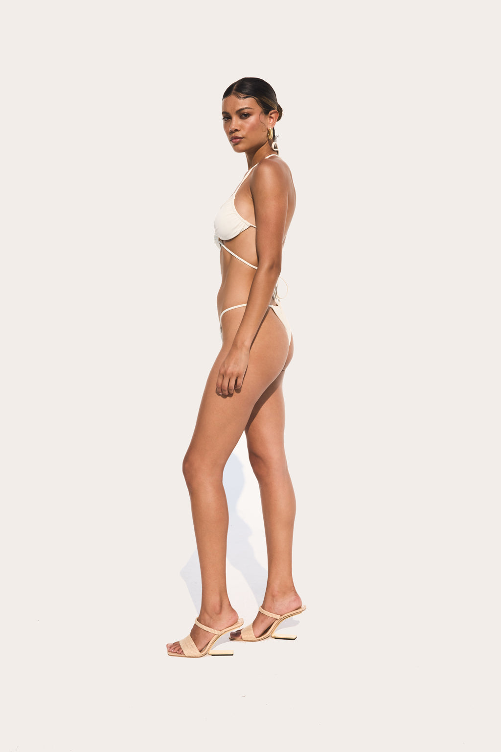 LIZA BIKINI TOP - OFF WHITE