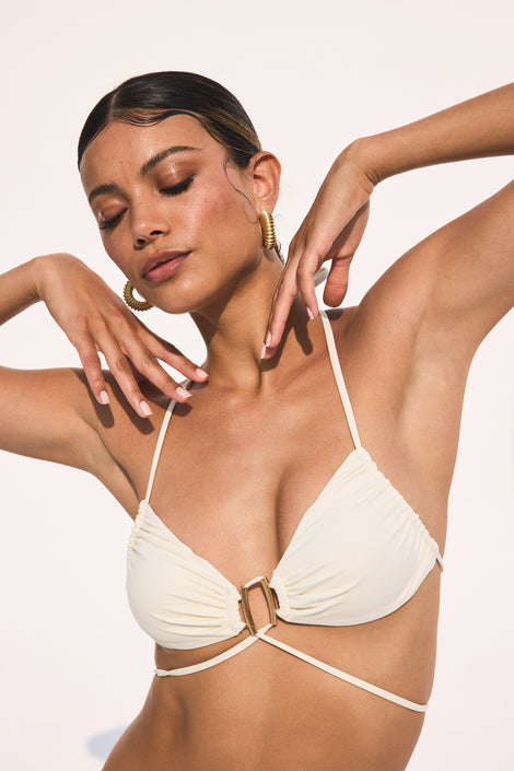 LIZA BIKINI BOTTOM - OFF WHITE