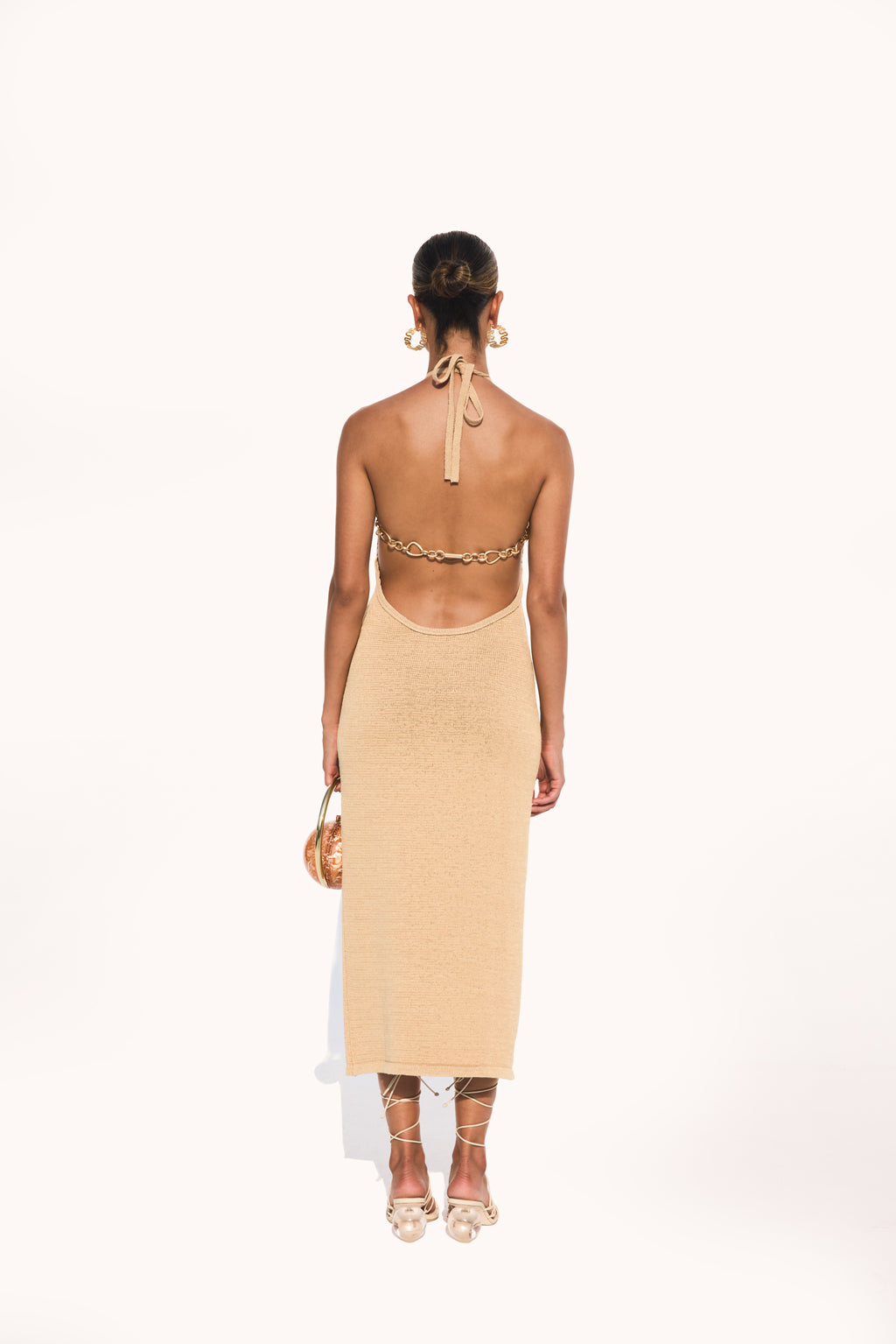 CHAYA KNIT DRESS - SAND