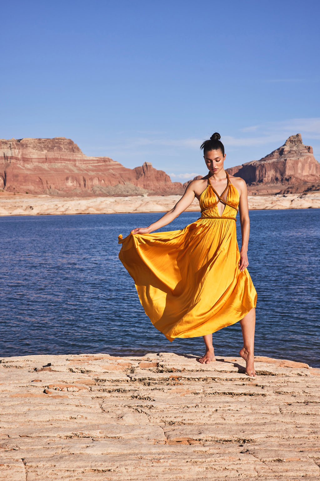 SALEE GOWN - MARIGOLD