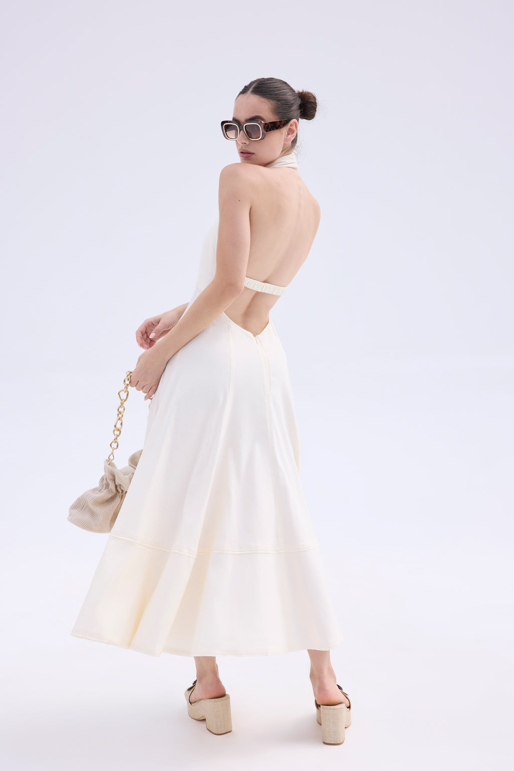 ORELLA DRESS - OFF WHITE