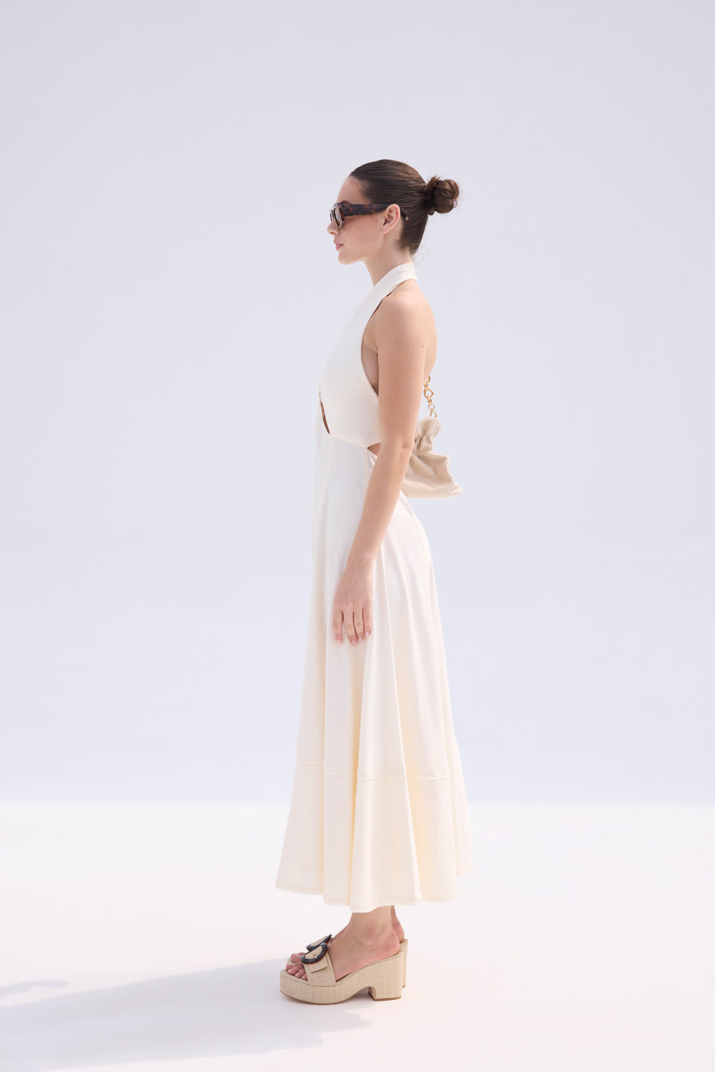 ORELLA DRESS - OFF WHITE