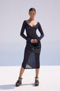 ANTONELLA KNIT DRESS - INK