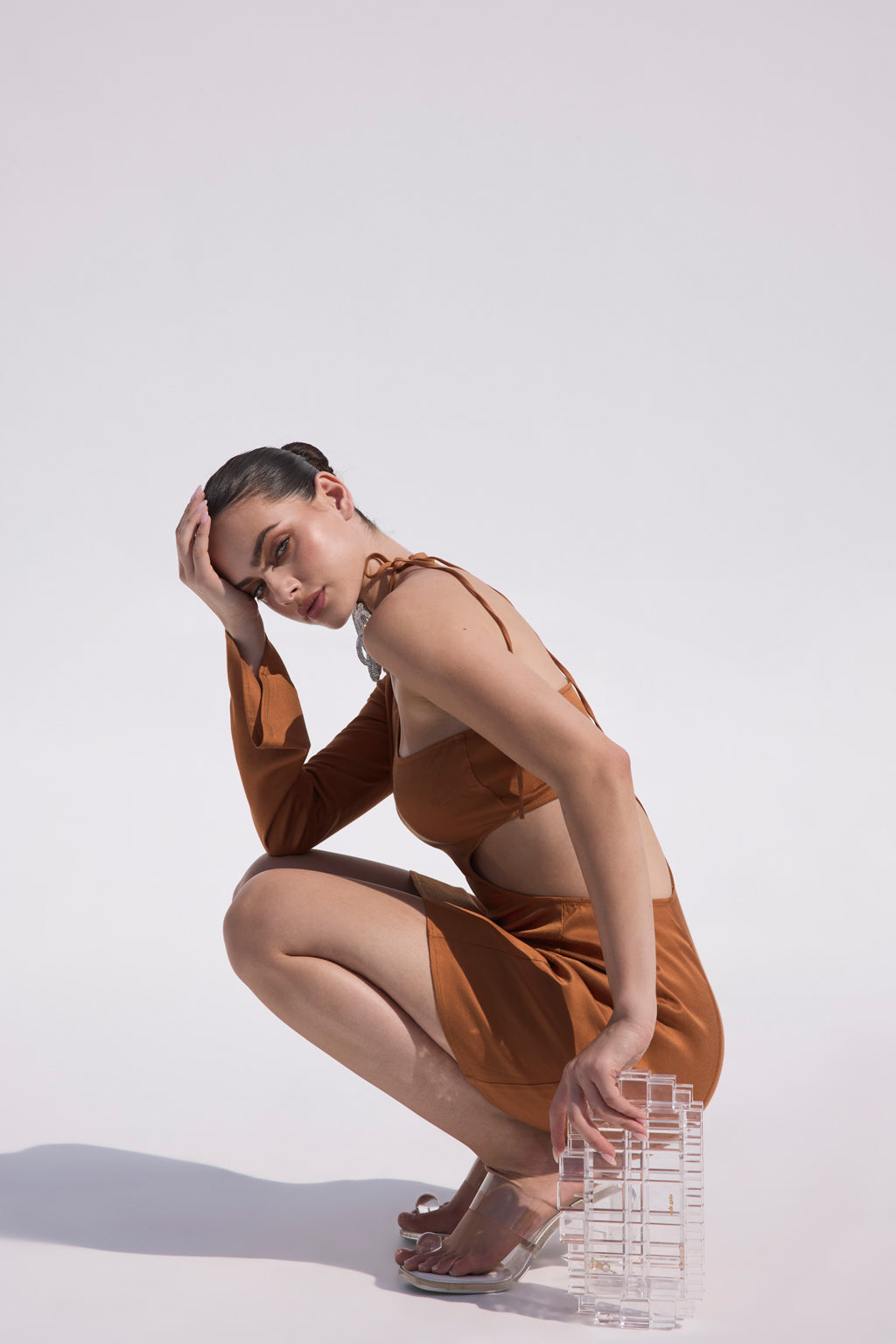 TAJA DRESS - GINGER