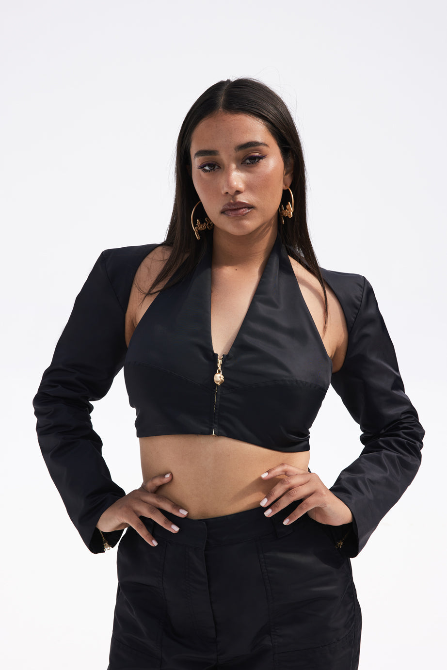 VINESSA TOP - BLACK