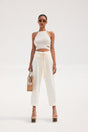 NAN KNIT TOP - OFF WHITE