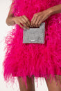LUCINDA NANO RHINESTONE CLUTCH - CLEAR