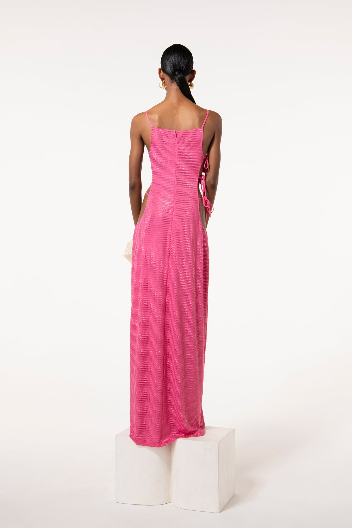 CHANTAL GOWN - QAJAR ROSE