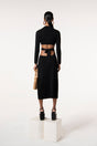 CRISTINA KNIT DRESS - BLACK