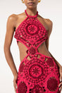 ACCALIA CROCHET GOWN - GHERMEZ ROSE
