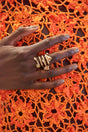 FANA RING - BRUSHED BRASS