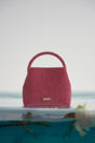 SOLENE MINI RHINESTONE BAG - ROSE