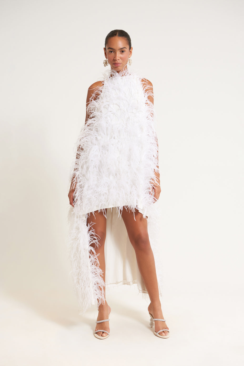 EMI GOWN – OFF WHITE Robes de mariée courtes The Wedding Explorer