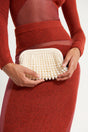 MALLORY KNIT SKIRT - CERISE