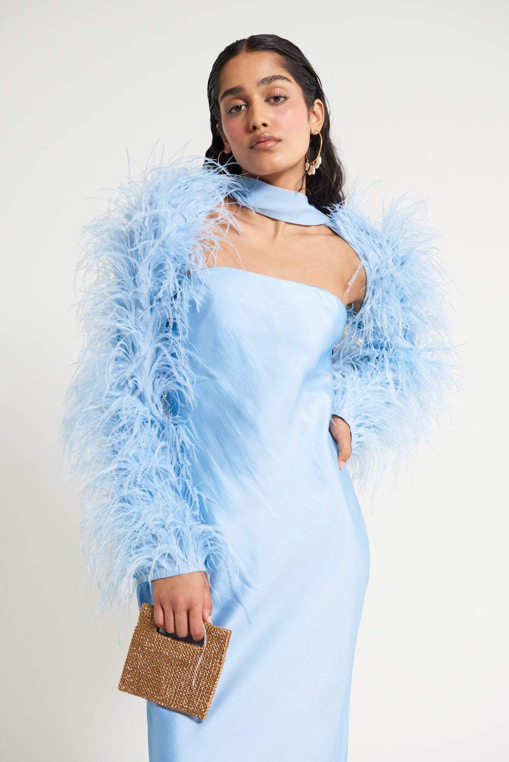 PERLA GOWN - ICE BLUE