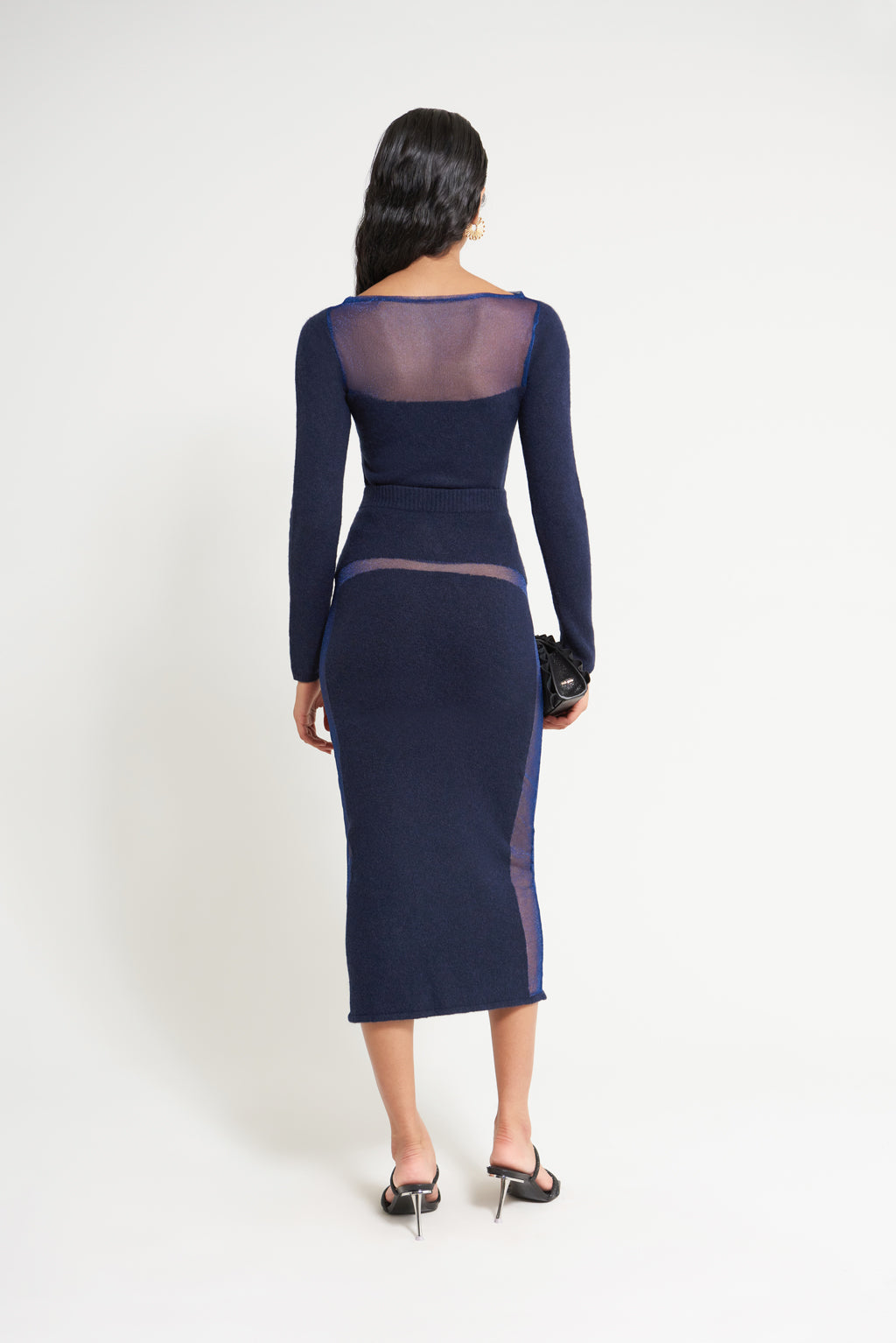 MALLORY KNIT SKIRT - ASPEN