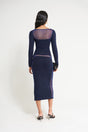 MALLORY KNIT SKIRT - ASPEN