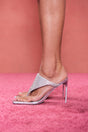 AUDREY SANDAL - CLEAR