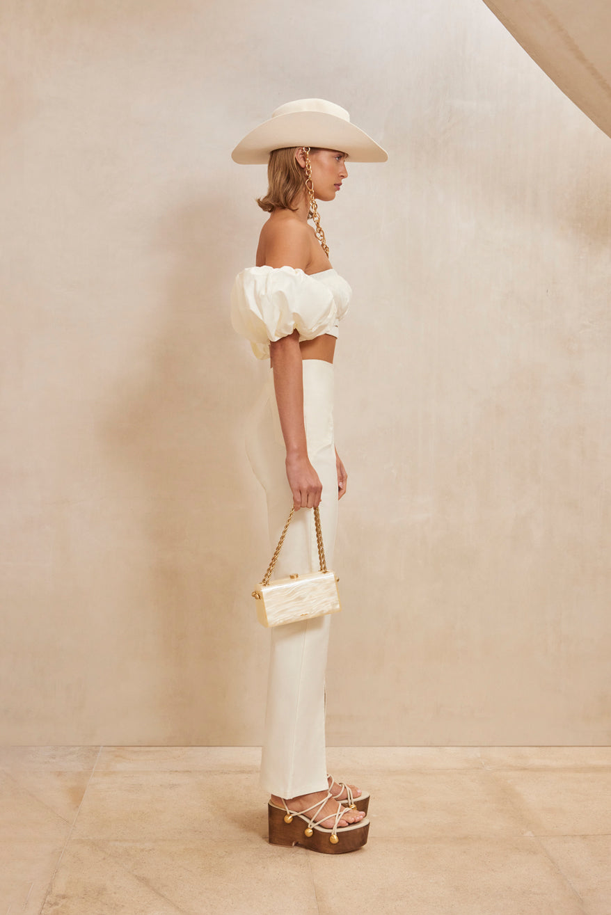 CARLY TOP - OFF WHITE