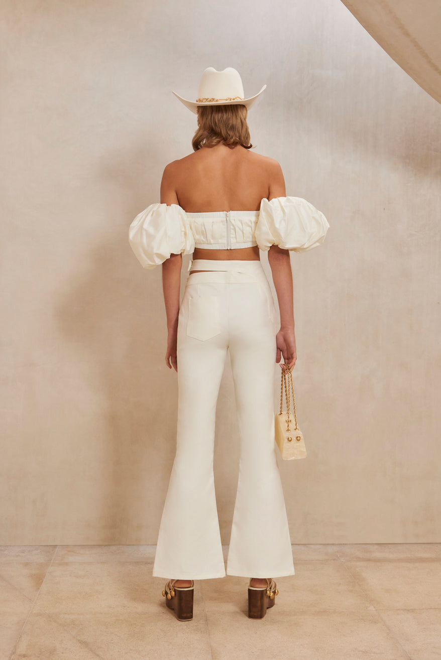 CARLY TOP - OFF WHITE