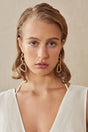 REYES EARRING - BRASS