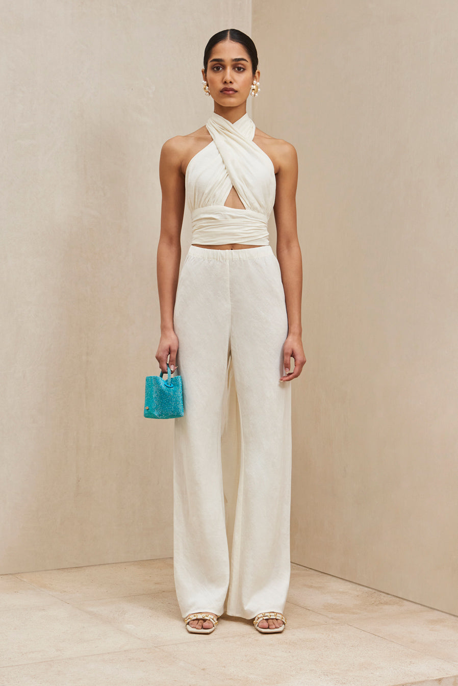 STACIE PANT - OFF WHITE
