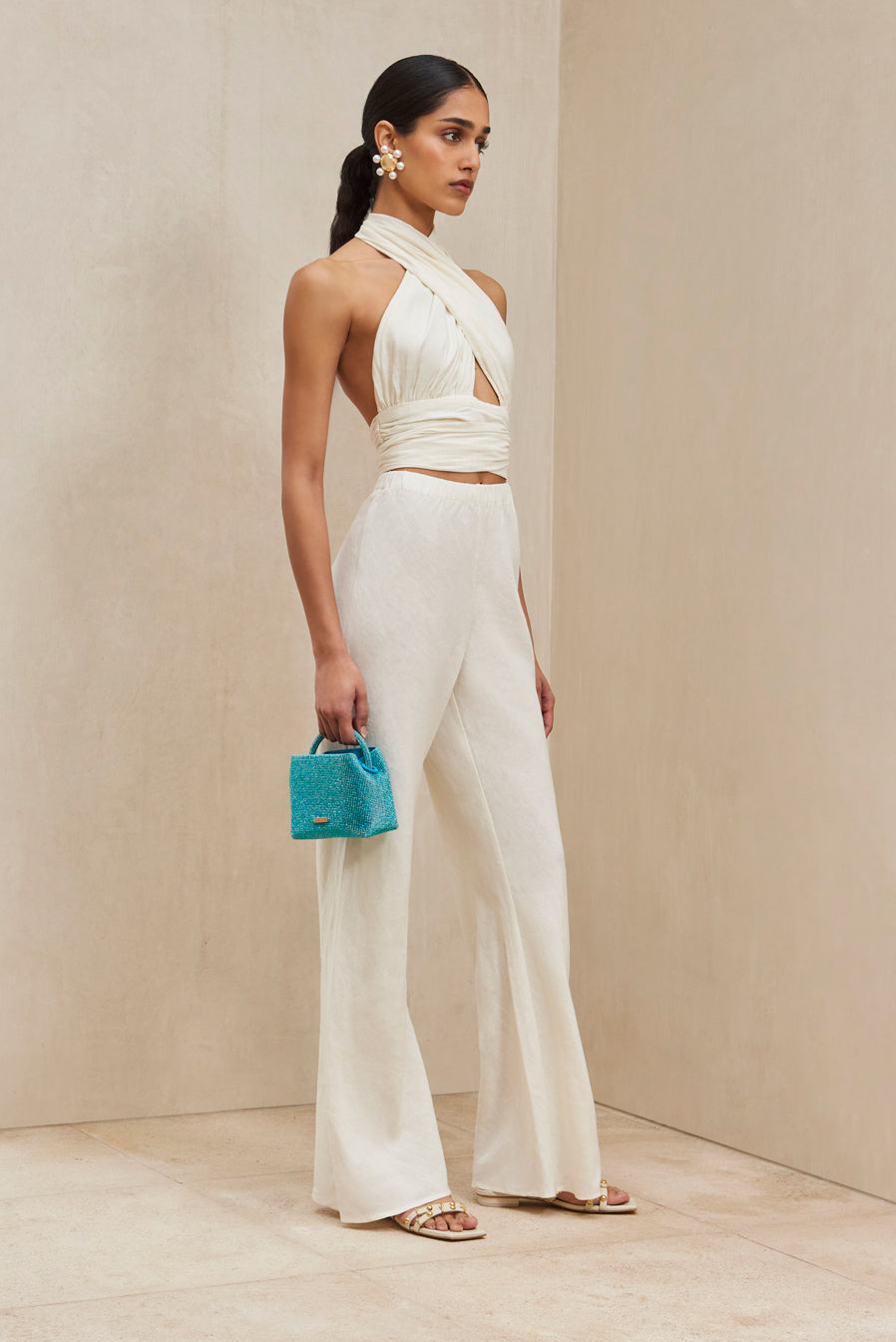 STACIE PANT - OFF WHITE