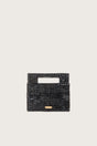 LUCINDA NANO RHINESTONE CLUTCH - BLACK