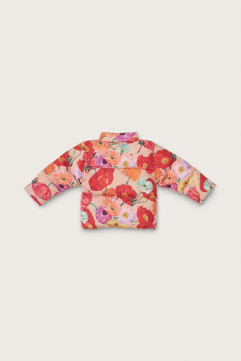 POLINA BABY PUFFER - PAINTED FLORAL